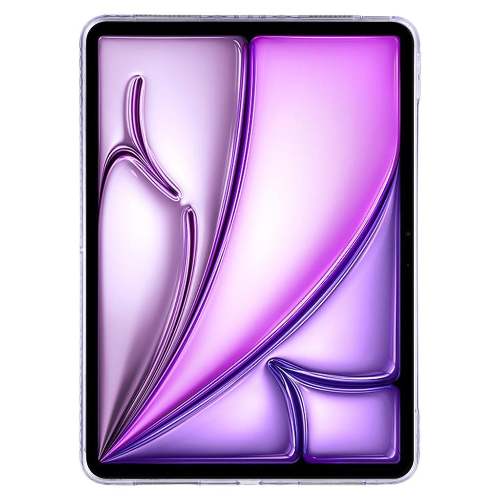 Tablet Case For iPad Air 13 (2025)/(2024)/Pro 12.9 (2022)/(2021)/(2020) TPU + Acrylic Shockproof Cover with Lens Frames