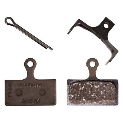 SHIMANO Brzdové platničky Živicové platničky Pružiny 1 pár Y2S398010 G05S-RX &