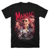 Vintage Maniac 80s Horror Movie Halloween Tee Unisex Short Sleeve S-5XL