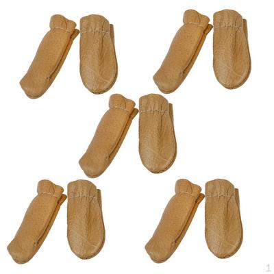 Index Thumb Sleeve From Fingers Polishing Operations, 5 Pieces