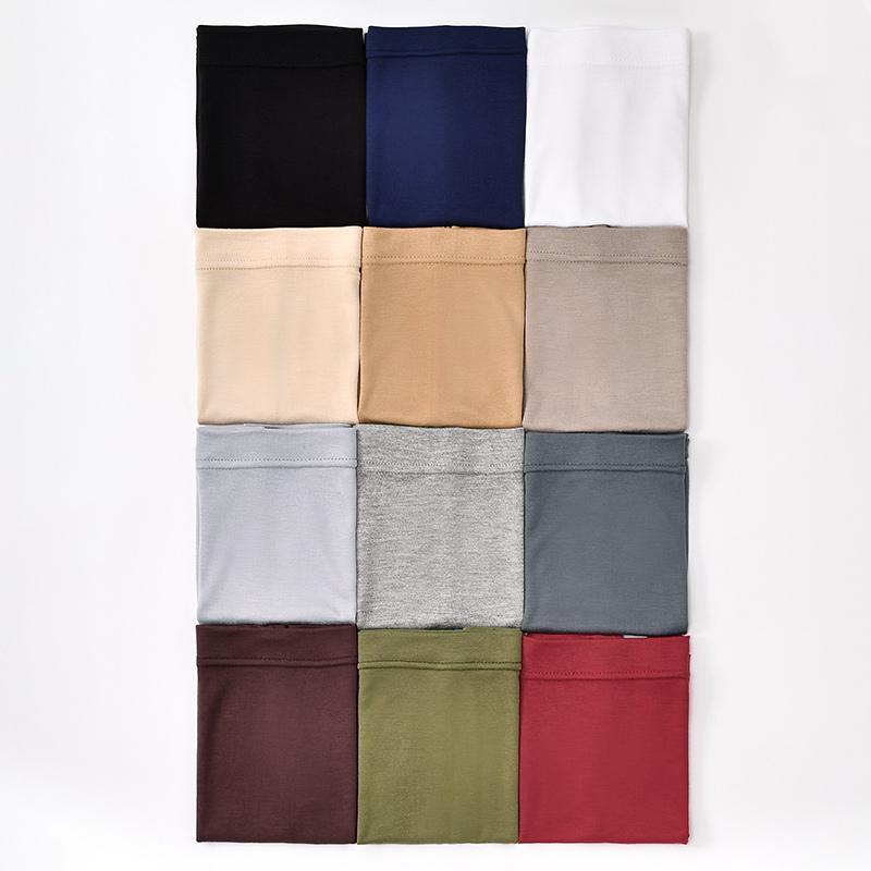 Muslim Underscarf Turban Hijab Ninja Inner Hat Women Chemo Cap Hair Loss Cover Beanie Bonnet Headwear Stretch Head Scarf Wrap