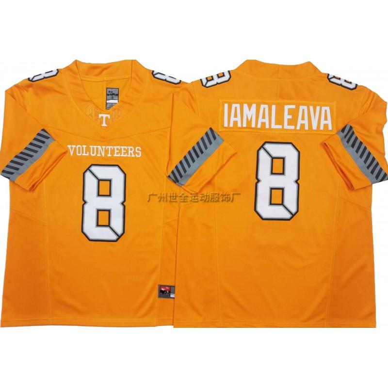 Tennessee Volunteers College Football Jersey Retro Style Embroidered Practice Uniform Men