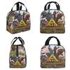 Ultiimate Survivor Ark Isolierte Lunchtasche für Kinder Schul-Kühltasche Thermische Lebensmittelbox Tragetasche Auslaufsichere Lunchboxen Behälter