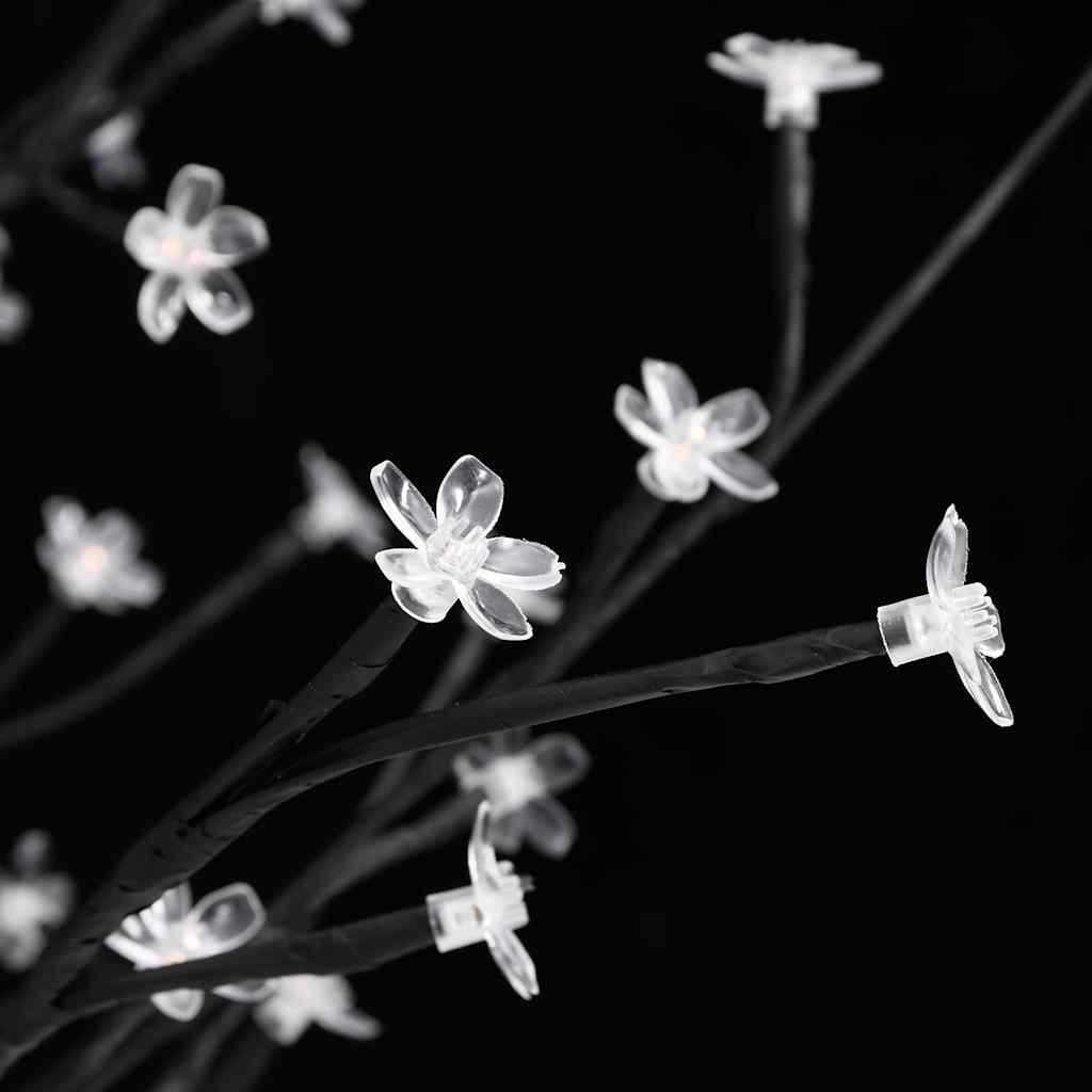 vidaXL LED-Baum mit Kirschblüten Warmweiß 672 LEDs 400 cm