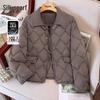 Women's 90% Duck Down Loose Fit Turn-Down Collar Jacket