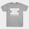 Unisex Fashion TShirt Worlds Best Farter Oops I Mean Father Print TShirt Plus Size S-5XL T-Shirt 100%Cotton Tops O Neck Short Sleeve Tees
