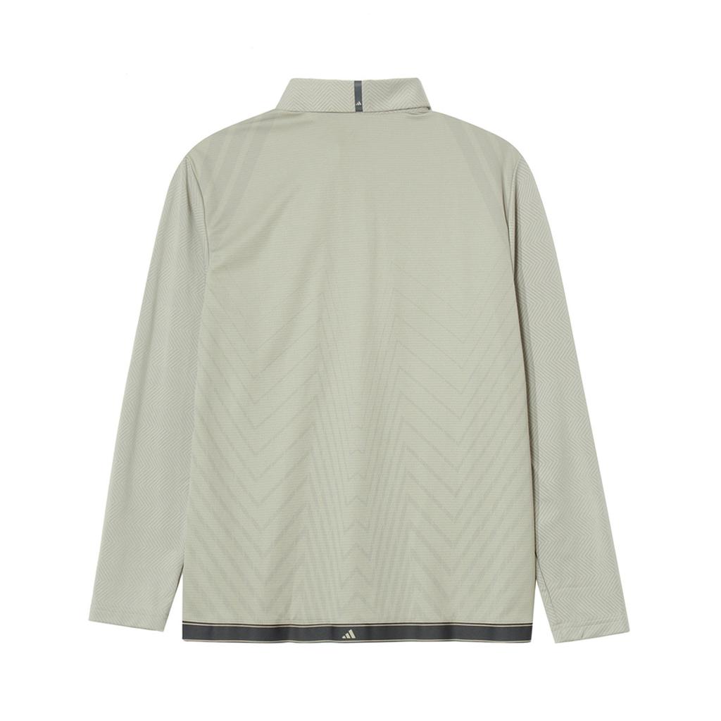 Adidas Durable Polo Neck Pullover Long Sleeve Golf Shirt Men Tops JM9539