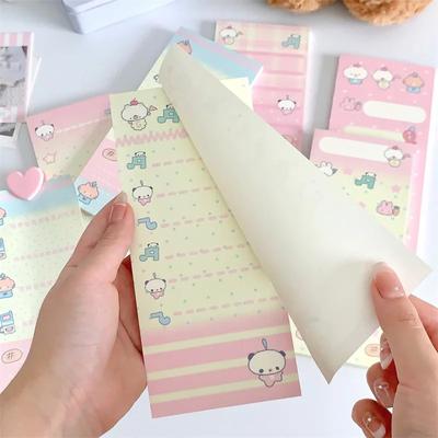 Bloc-notes coréen Ins mignon animal non collant Kawaii fille bloc-notes à feuilles mobiles papier à message scrapbooking bricolage matériel de fond papier