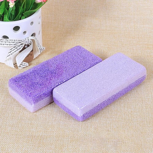 Foot Pumice Stone - Foot Scrubber Callus Remover, Double-Sided Design Pedicure Remover Stone | Foot Pumice Stone for Severe Calluses, Natural Callus R
