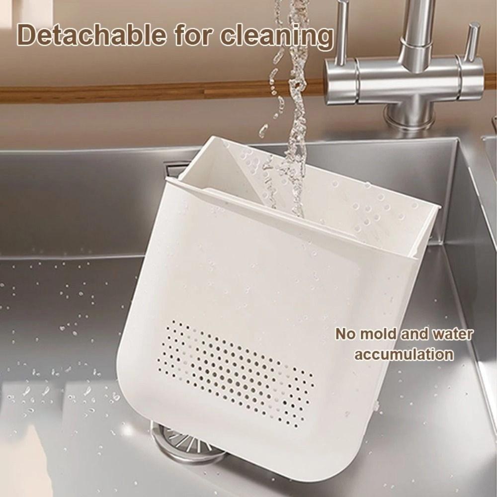 Dustproof Design Flip Top Chopstick Storage Kitchen Wall Mounted Storage Box  Home Storage