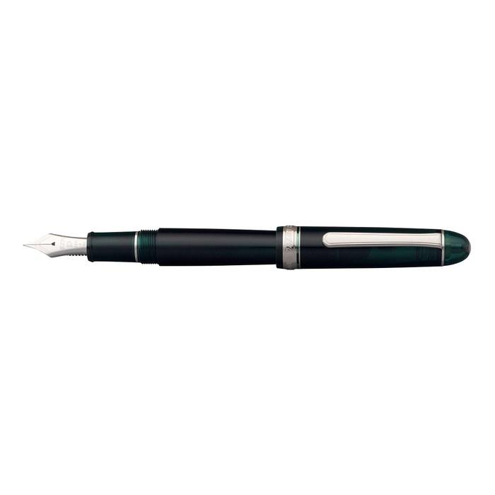 Platinum Pen #3776 Century Rhodium Laurel Green Extra Fine PNB-18000CR #41-9