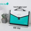 13-Pocket Accordion File Bag: Student Test Papers, Office Documents, Multi-Layer Large Capacity Storage