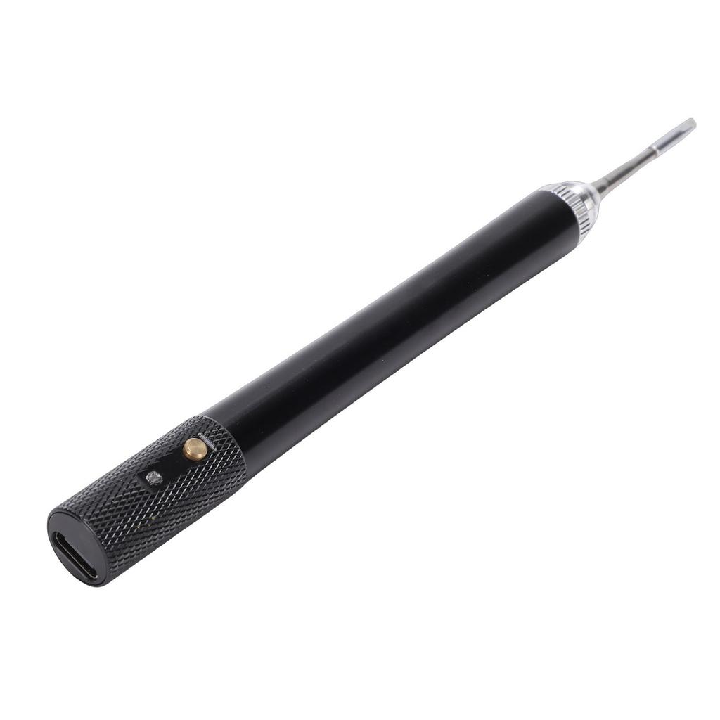 Solder Iron 3 Temperature Settings Type C Portable Electric Soldering Pen with LED Indicator for Repair US Plug
