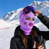 Alter Mann Ski Headcover Menschliches Gesicht Vollgesichtsmaske Bedruckte Gesichtsbedeckung Party