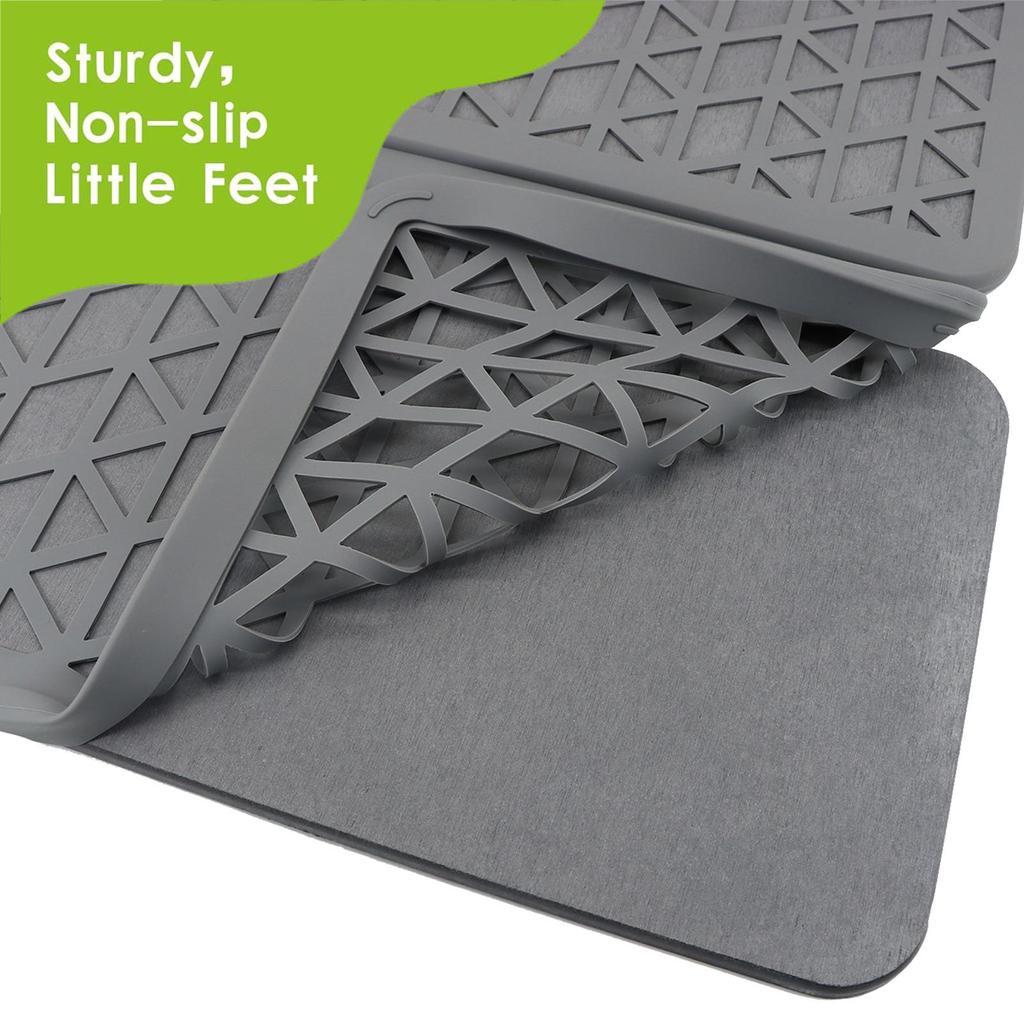 Dish Drying Pad Kitchen Pot Heat-Resistant Supplies Absorbent Hot Pads For Apartment Home Cooking Lovers Coffee Shop Bars Office