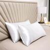 Soft Breathable Satin Pillow Cases Moisture-Wicking Silk Pillow Case Satin Pillowcase  For Sleeping