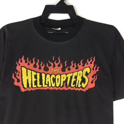 Rare The Hellacopters Men Black All Size 9D634 Unisex T-Shirt