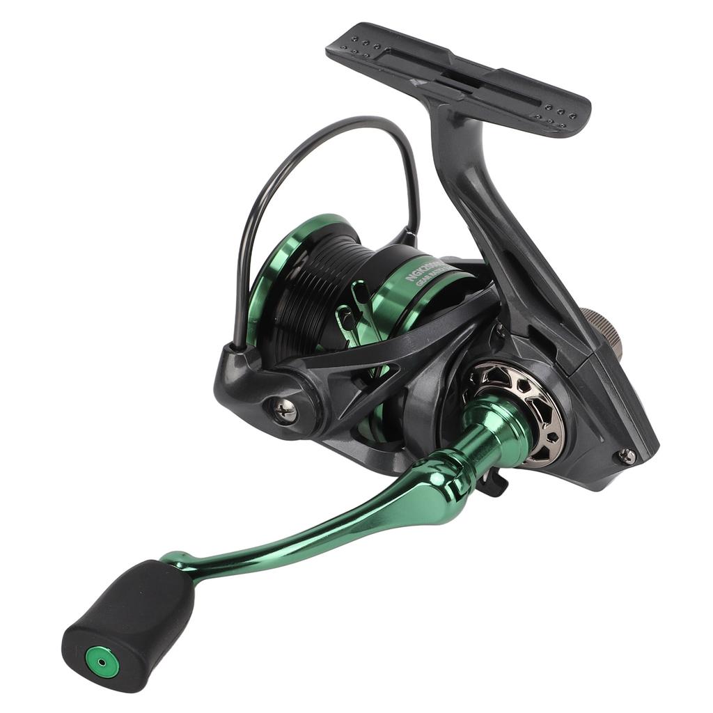 5.2:1 Spinning Fishing Reel with Stainless Steel Bearing CNC Rocker Arm Metal Fishing Line WheelNGK2000S