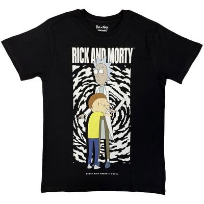 Rick And Morty Unisex suaugusiųjų marškinėliai su apkabinimu