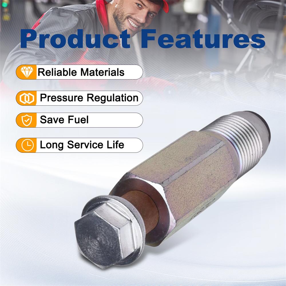 Fuel Rail Pressure Relief Limiter Valve For Isuzu 4HK1 6HK1 095420-0281 98032549