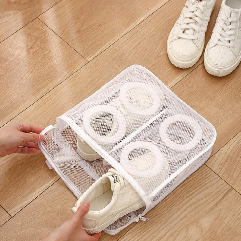 Schuhe Waschen Beutel Multifunktionales Wäschenetz Waschbeutel Anti-Verformung Schuhe Kleidung Organizer Wäschezimmer Zubehör