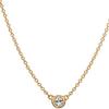 TIFFANY & CO. 2010s 18kt Rose Gold By The Yard Diamond Necklace 60017889