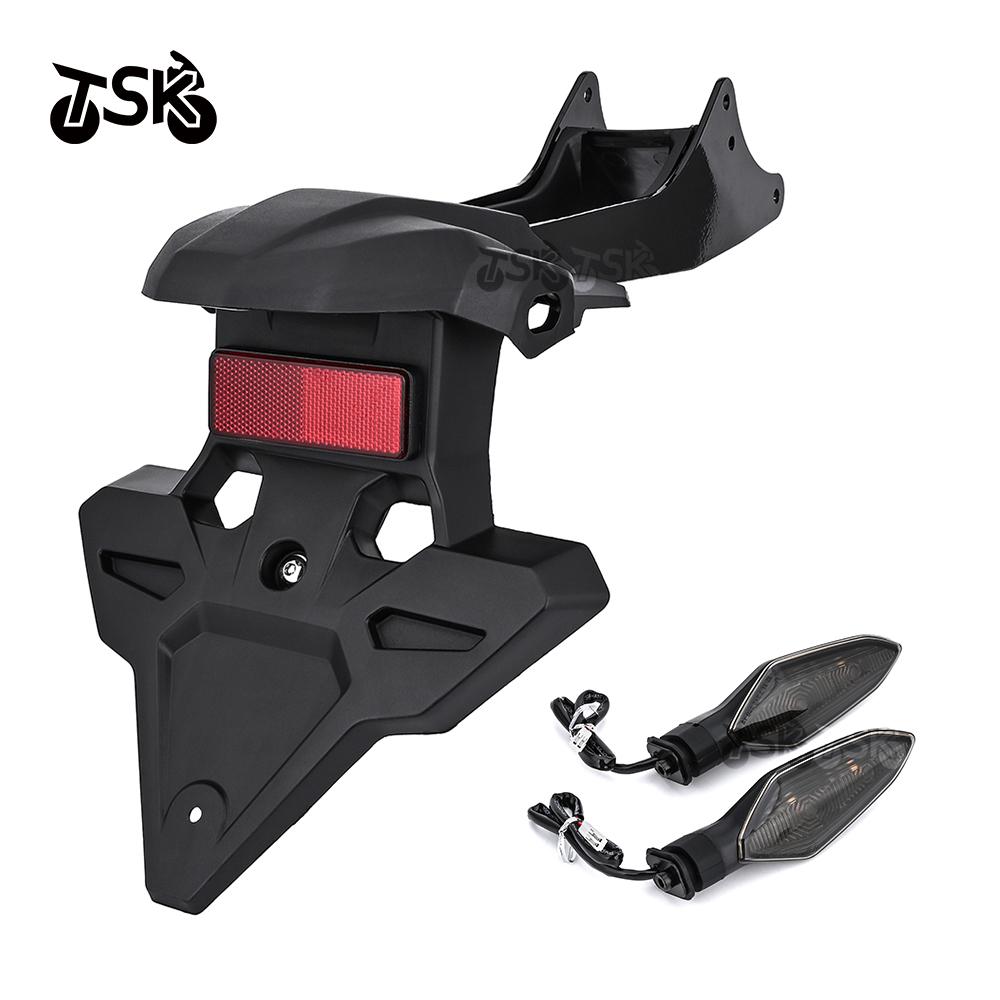 Rear Fender Splash Guard License Plate Holder Light Bracket Turn lamp For Honda CBR 1000 RR CBR 1000 2017 2018 2019 2020