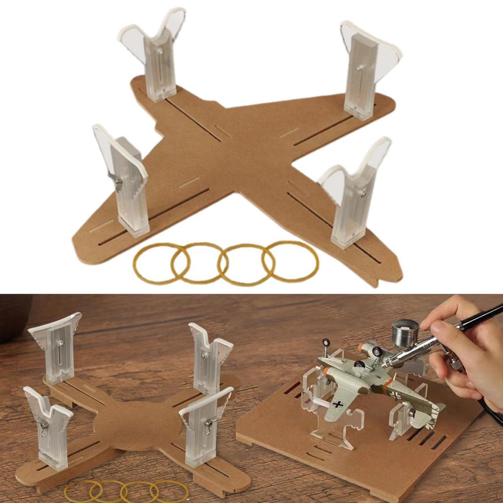 Aircraft Model Rack Lightweight Adjustable Practical Sturdy Tool Painting Stand Airplane