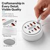 8 In 1 Ports Usb Charger Power Strip Desktop Charging Station Fast Charging Usb Hub Adapter Mobile Phone Charging Socket