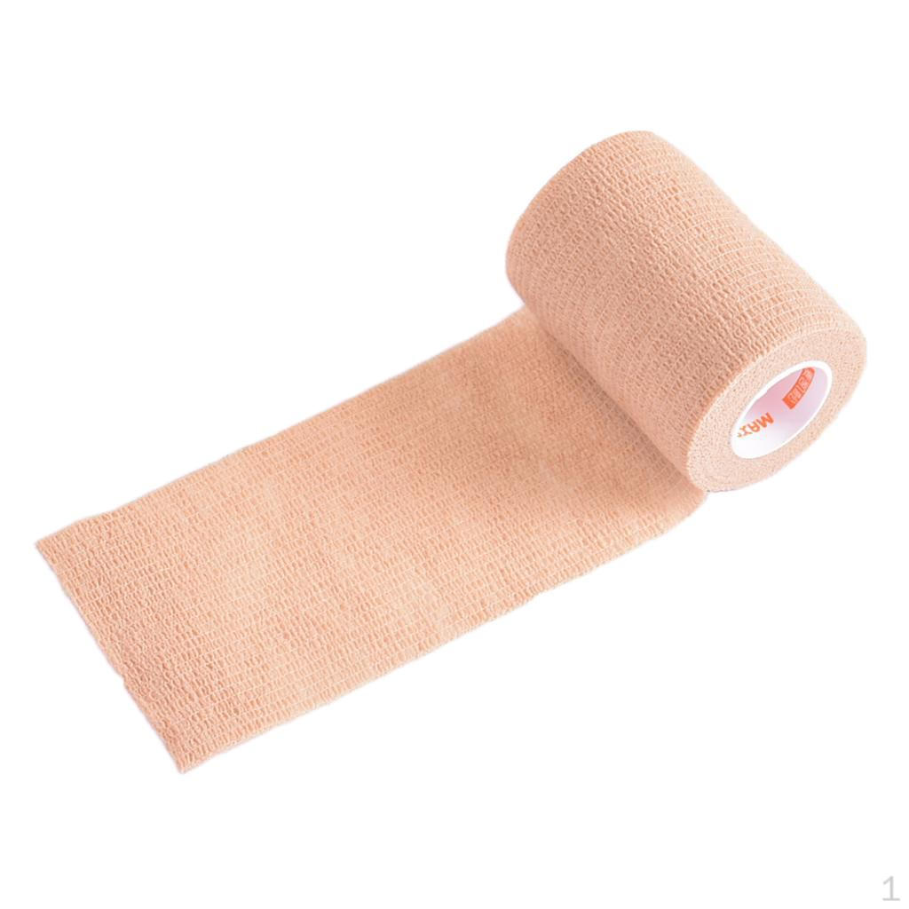 Эластичная самоклеящаяся бинтовая лента, рулон 5 ярдов, синяя Skin Color