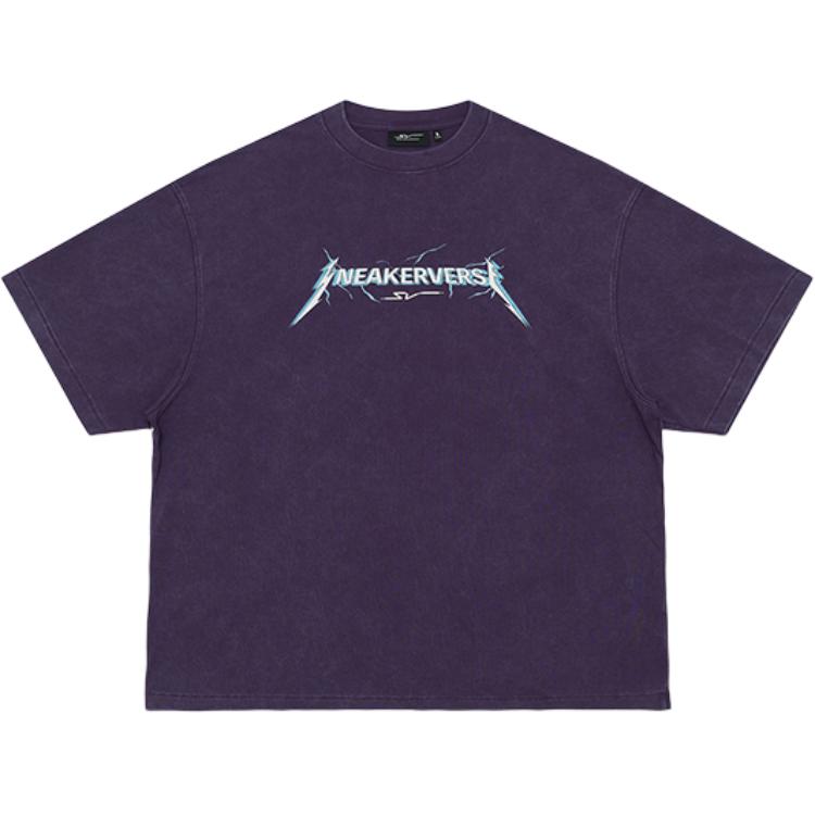 Anta Sv Series Letter Print Versatile Short Sleeve T-Shirt Unisex Tops 172621107V-3 S