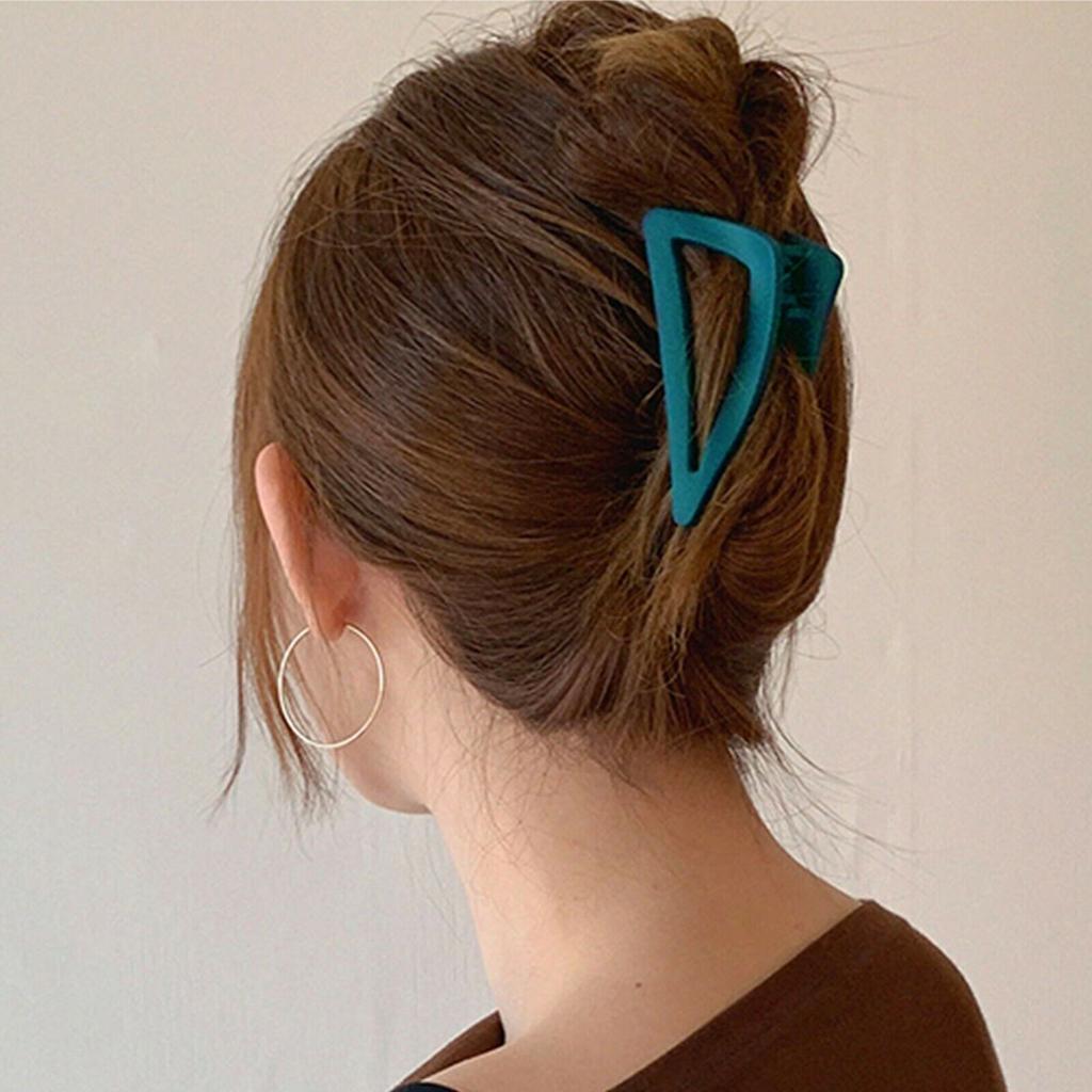Women Cute Hair Claw Clips Hair Claw Girls Triangle Hair Clamps Hair Accessories