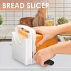 Loaf Bread Slicer Foldable Sandwich Bread Slicer Multipurpose Anti-Slip Manual Machine Slicing Tool For Toast Bagels Sandwiches