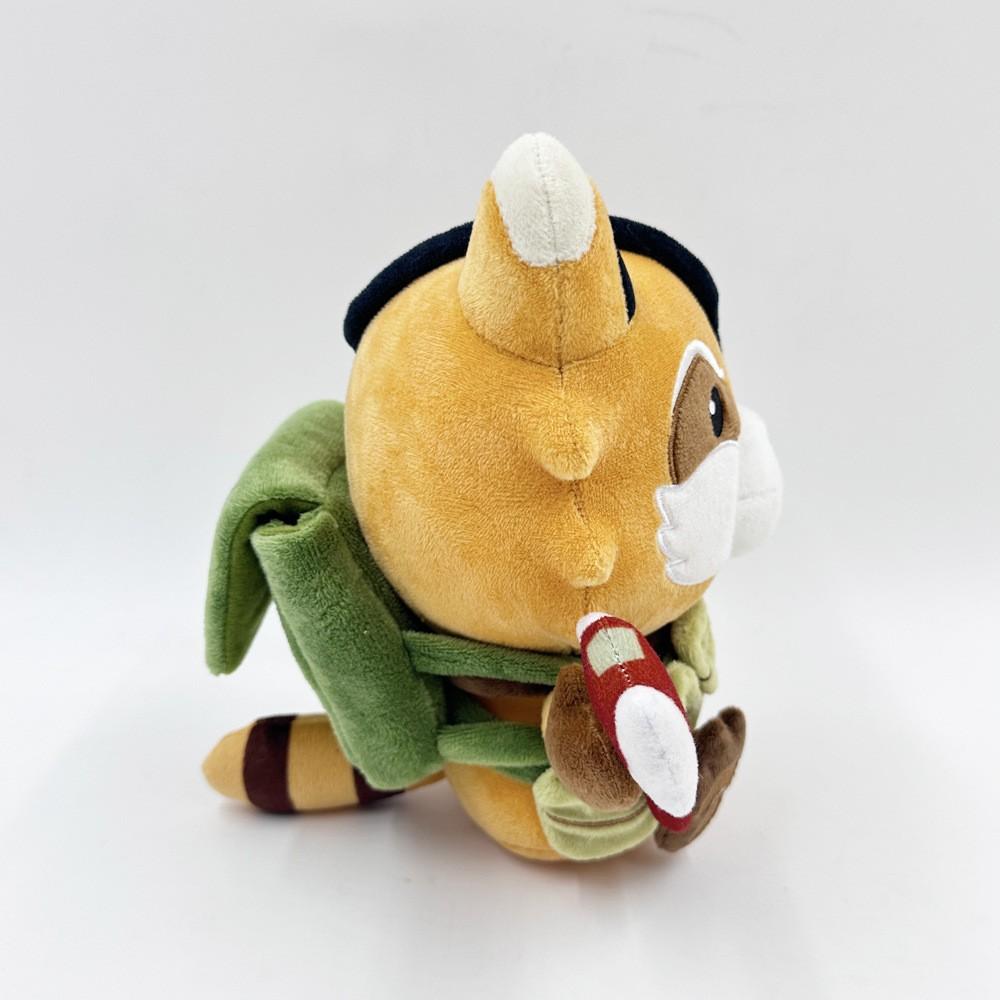 Steadfast Spiffo Plush Stuffed Animal Toy Cute One-Eyed Raccoon Fox Plushie Soft Toy for Kids Gift