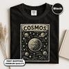 Cosmos T-Shirt, Vintage Space Tee, Solar System Shirt, Retro Astronomy Graphic Shirt, Celestial Galaxy Planet Tee, Universe Tee