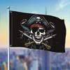 1pc, Vintage Flag Pirate Skull, Material, for Farmhouse Yard And Seasonal Holiday Decor