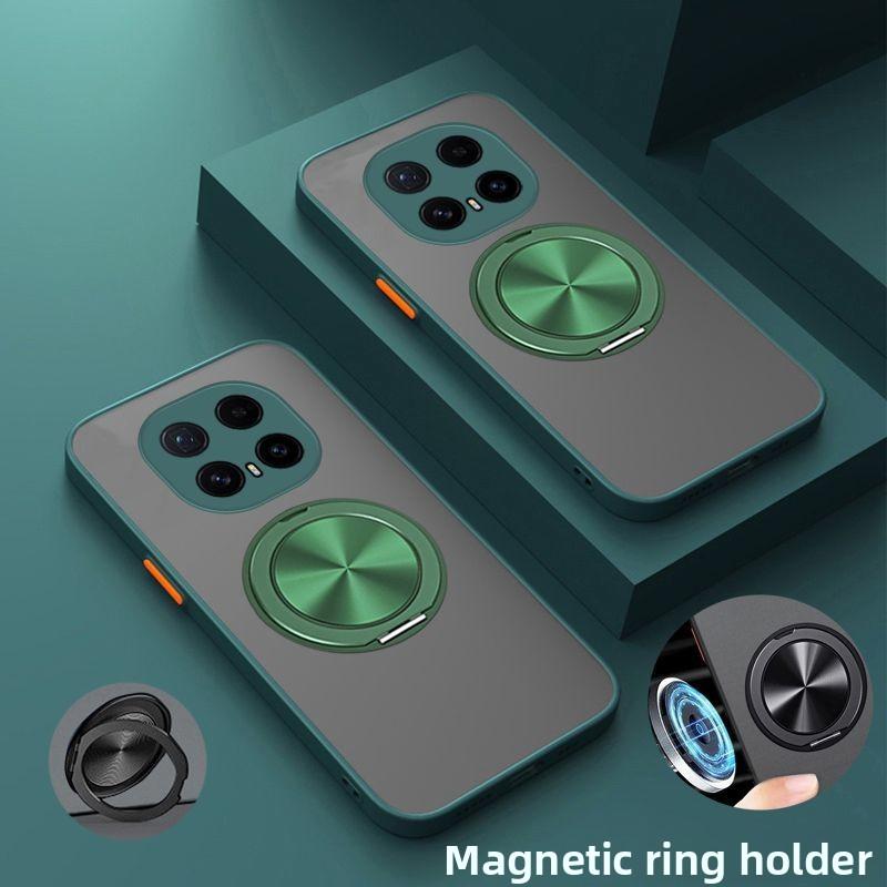 For Huawei Honor Magic 8 Pro Case Hard PC Ring Stand magnetic Protective Back Cover Case For Honor Magic 8 7 6 Pro Phone Shell