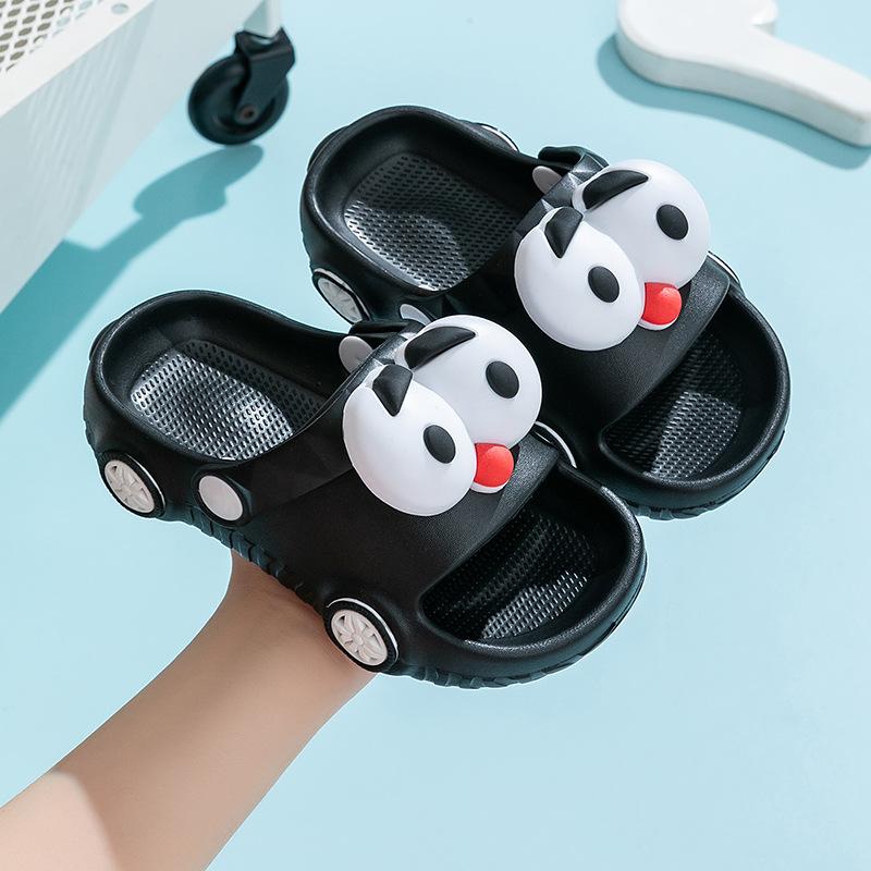 

Светящиеся детские тапочки 2025 года, новые летние тапочки для мальчиков и девочек, светящиеся, нескользящие, с мягкой подошвой, детские, легкие, классные тапочки 34-35