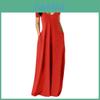 Summer Plus Size Womens Dress With Deep V Neck And Pockets For Casual Party Wear