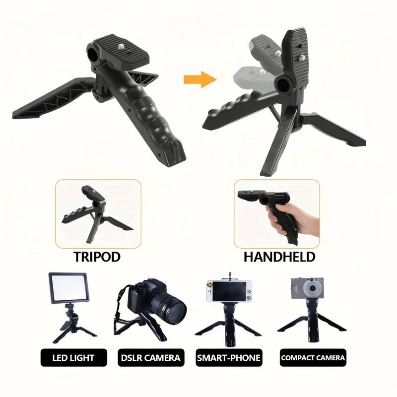 Smartphone Vlogging Kit With Tripod Phone Holder Mini Microphone LED Fill Light Starter For Vlog Live Stream Short Video YouTube