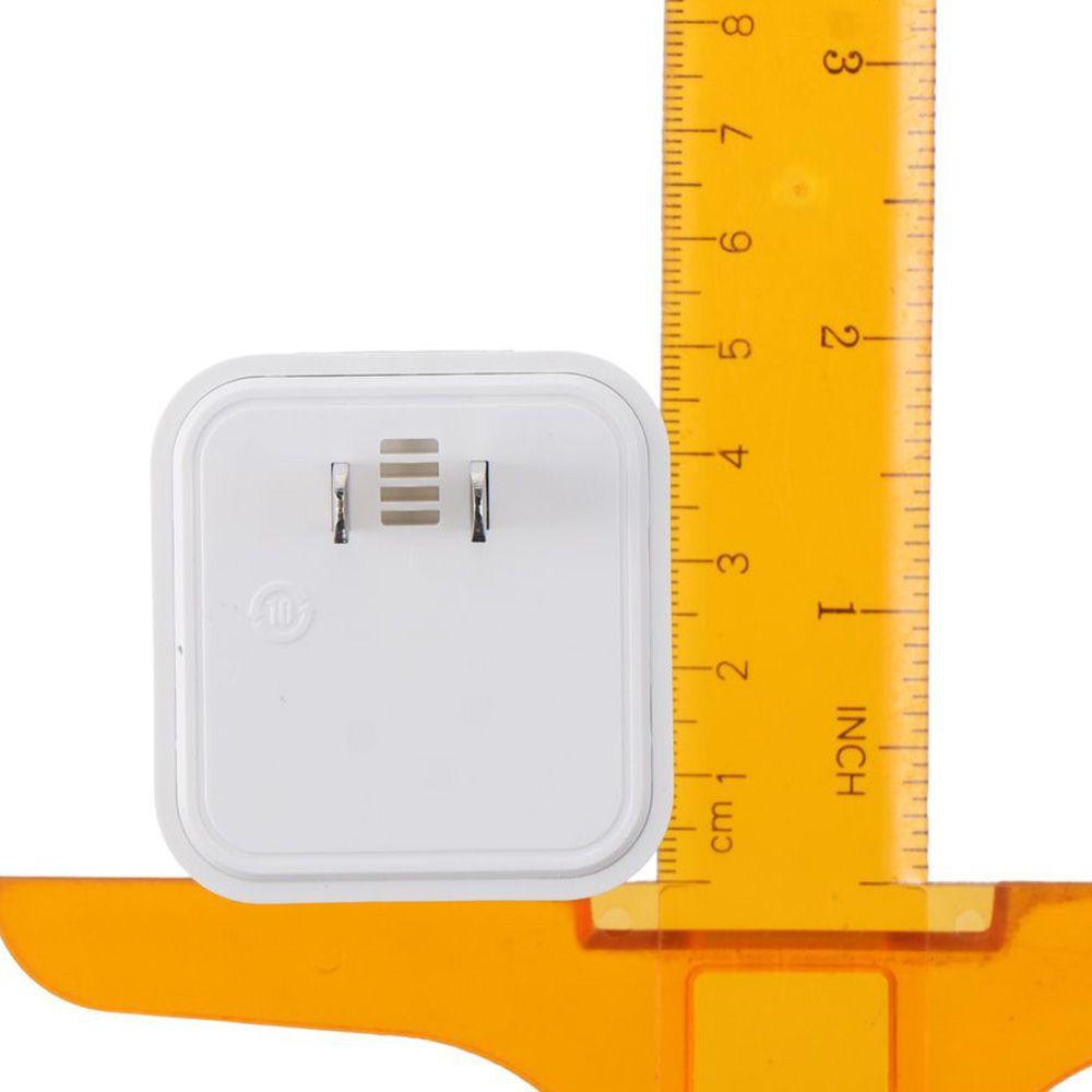 High Quality White Converter Plug Portable Durable Charger Plug PVC Converter Socket Motorhome