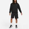 Jordan Logo Embroidered Print Pattern Fleece-Lined Crew Neck Sweatshirt Men Tops Black DN7957-010