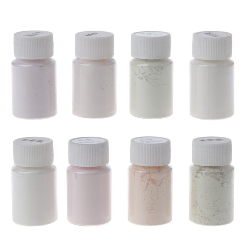 8-цветный Ледяной Розовый Аврора Розовый Паутинка Флуоресцентный Прозрачный Меняющий Цвет Русалочий Зеркальный Мучной Зеркальный Порошок 1