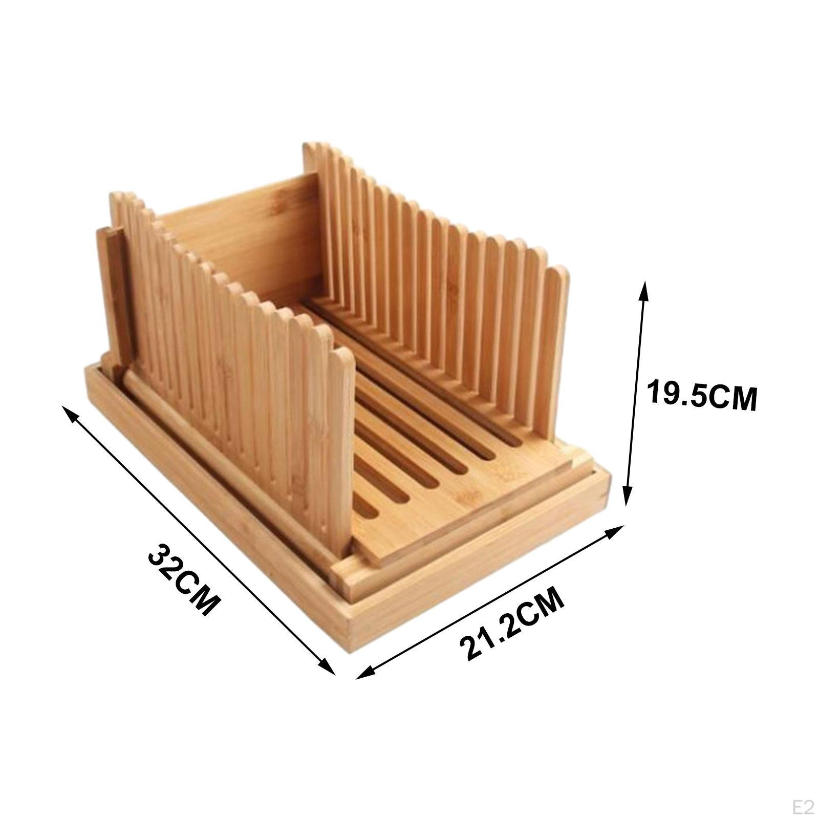 Бамбуковая хлеборезка — прецизионный режущий инструмент для домашнего хлеба style B — фото 3