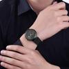 Mini Foci Ultra-Thin Watch Wrist Watches Japanese Movement Calendar Waterproof Stainless Steel Mesh Belt 0176G