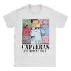 Kawaii Capybara Animal Tshirts Unisex Unisex Novelty 100 Cotton Tees Round Neck Short Sleeve T Shirt Gift Tops