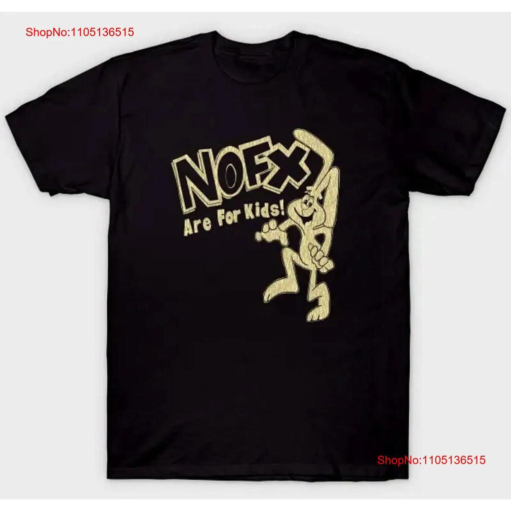 Vintage 90s Nofx Are For Kids Tričko Bavlna Černá Velikost S 5XL vintage Vyprané Ležérní Grafické Prodyšné Horní díl Pro Každodenní Nošení