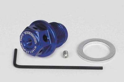 Special Parts Takekawa Aluminum Drain Bolt with Neodymium Magnet, Blue M14XP1.25 02-09-0032