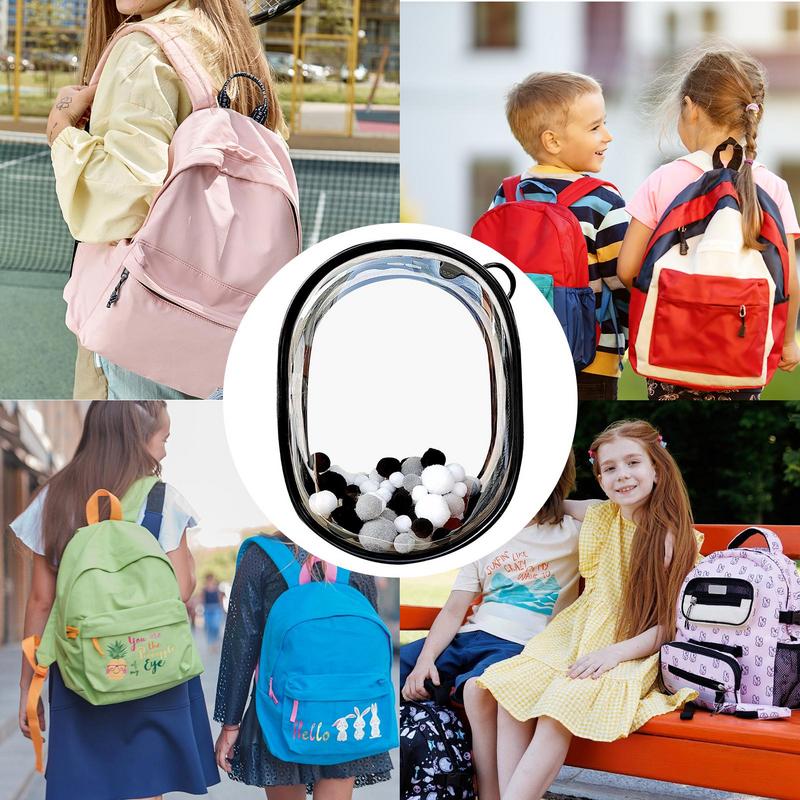 Doll Storage Bag Doll Display Case For Collectors Thick Clear Figure Display Bag Figures And Dolls Carrying Bag For Stationery