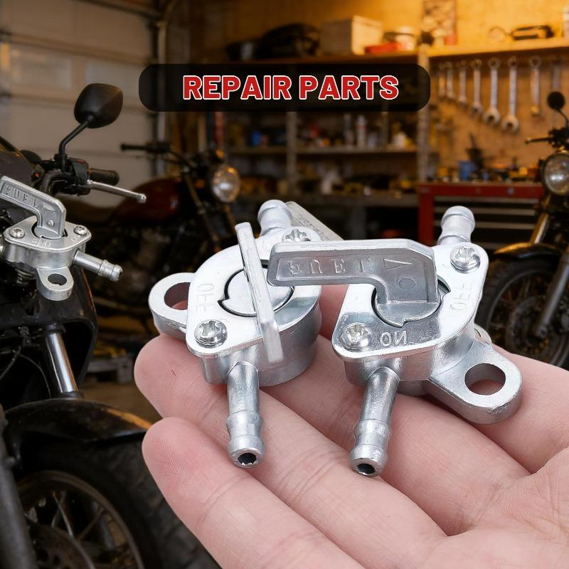 Inline Fuel Tank Tap Valve Petcock On-Off Switch Gas Fuel Tap Switch for Motorbike Mini Auto Dirt Bike
